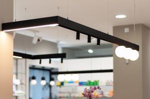 Diseño iluminación Farmacia del Teatro Alicante
