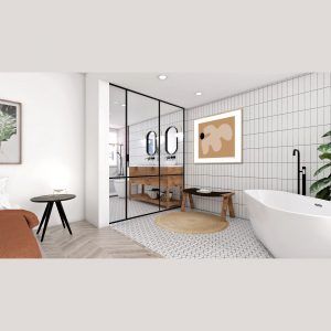 STUDIOLYKE - Propuesta Padre Mariana Monapart - baño en suite