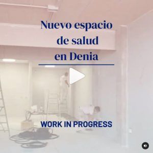 Nuevo espacio de salud en Dènia, avances de obra
