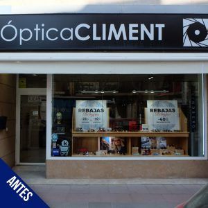 Diseño y Reforma de Óptica Climent en Burjassot