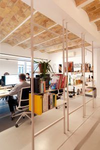Diseño de las oficinas del equipo de creativos Utopicum