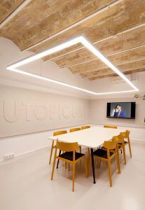 Utopicum creative agency, headquarters design by STUDIOLYKE