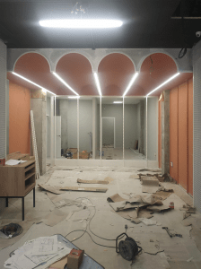 Reforma de Farmacia en Denia (Alicante) - Obra - Interiorismo STUDIOLYKE